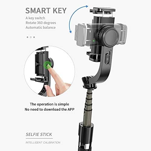 Postolje i nosač Buck-a kompatibilni sa pametnim telefonom Buck-a-buck, uvlačivi kardanski stabilizator za selfie štap -