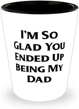 Divan tata, tako mi je drago što si postao moj tata, čaša za Očev dan za tatu