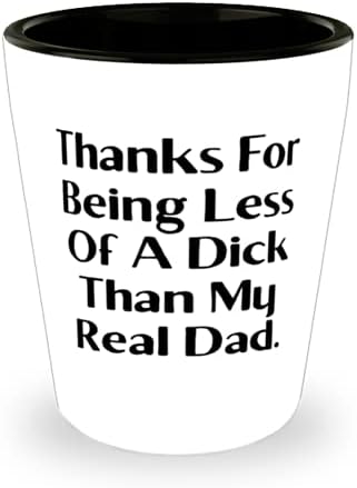 Očuh šala s čašom, Hvala što nisi kreten kao moj pravi tata, poklon za tatu, koristan od sina kćeri