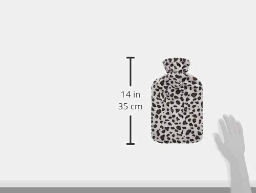 Topla i ugodna boca za toplu ili hladnu vodu od 2l mekane navlake od flisa Leopard Print