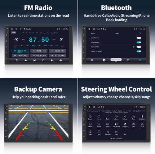 [2G + 32G] Auto sustavom Android 11 s dvostrukim Din, bežični CarPlay, Android Auto, slr komunikacija, auto radio sa GPS-navigaciju