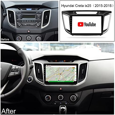 Bestycar 10.1 '' Android Car Stereo Radio za Hyundai IX25 Creta 2014-2019 Octa Core Android 10.0 zaslon dodirnih zaslona