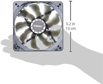 Ventilator za hlađenje Enermax T. B. Silence 120 mm LED Twister, crna/plava UCTB12N-BL