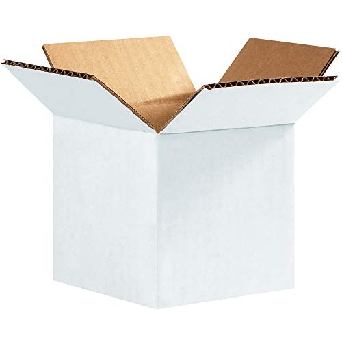 Kartonske kutije od valovitog kartona od 4 4 4 bijele, ekološki prihvatljivo rješenje za pakiranje i otpremu