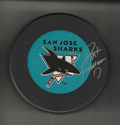 Pat Fallun potpisao je zieglerov službeni pak u San Jose Sharksu - NHL pakove s autogramom