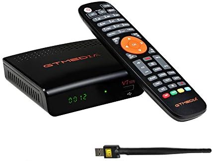 Shysky Tech, GtMedia V7 S2X HD 1080P Set Top Box DVB-S2 HD TV prijemnik Podrška PowerVU, Biss Key, YouTube + USB WiFi, Black