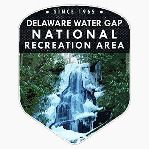 JB Print Delaware Water Gap Nacionalno rekreacijsko područje vinil naljepnica naljepnica automobila vodootporni naljepnica