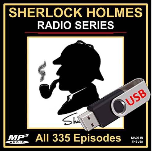 Sherlock Holmes: Svi preživjeli 335 Old Time Radio Epizoda u mp3 [USB Thumb Drive]