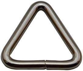 Amanaote srebrnasti 0,8 Unutarnji duž bazne linije jednakostranični trokut trokuta trokut za remen od 10