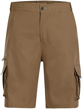 Muški ljetni teret Kratki čvrsti elastični struk s više džepova na otvorenom Vojni taktički sportovi casual kratke hlače