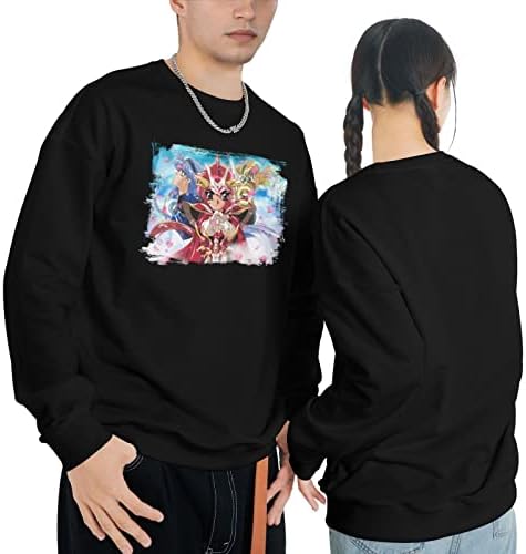 Anime čarobni vitez raj zemlje majica Uniseks Casual majica s okruglim vratom s dugim rukavima vrhovima