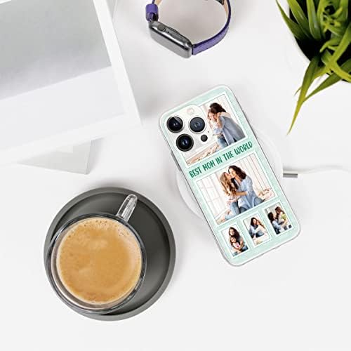 Personalizirane Futrole za telefon fotografije prilagođeni tekst silikonska vodootporna futrola pokloni za majke žena za