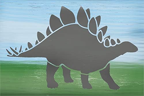 Šablona Stegosaurusa iz 912 / Uradi Sam dekor za vrtić i spavaću sobu / stvorite ukrase za zabavu dinosaura / Uradi Sam i