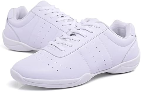 ; Odrasle mlade ženske bijele cipele za navijanje sportske plesne vježbe natjecanja tenisice cipele za navijanje
