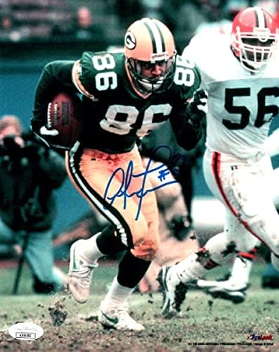 Antonio Freeman potpisao je Autografirani 8x10 Photo Packers vs. Browns JSA AB54581 - Autografirane NFL fotografije