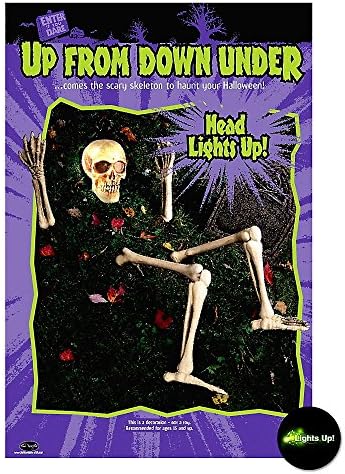 Zabavni svijet Unisex-odraslih zakopanog dvorišta skeleta, multi, standard