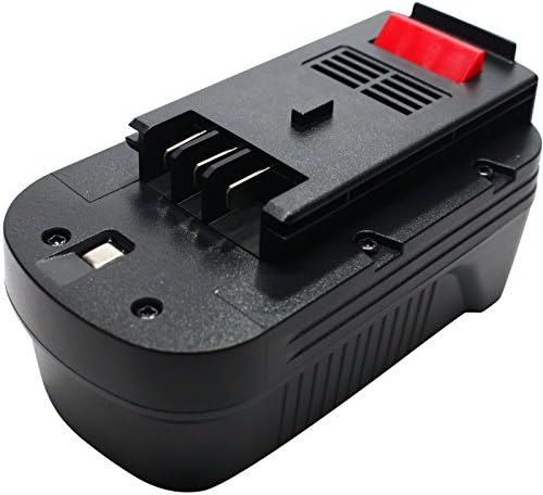 2 -Pack - Zamjena za crnu i decker HPD1800 baterija kompatibilna s crnom i deckerom 18v HPB18 Alati za napajanje