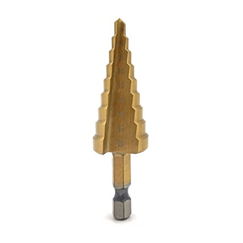 3-12 mm 4-12 mm 4-20 mm HSS ravni utor Korak bušilica Bit Presvučena drvena metalna rupa rezač jezgre jezgre konus alati