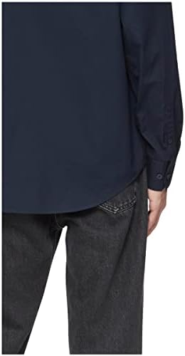 Calvin Klein muški čvrsti džepni gumb dolje lagana košulja