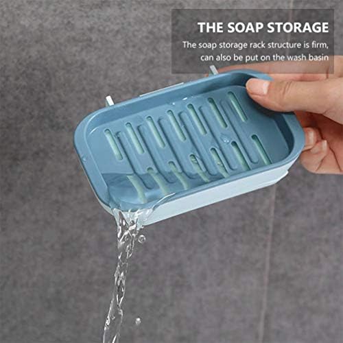 Držač sapuna za sapun za putnike u kabinu Plastični sapun za uklanjanje sapuna za sapun zidni sapun kutija za uštedu sapuna