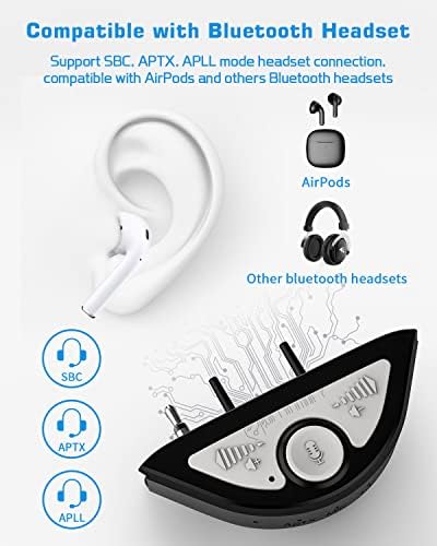 Bluetooth adapter za slušalice za Xbox kontroler, OLCLSS Xbox One Adapter za slušalice, Xbox Mic adapter za Xbox One/ One