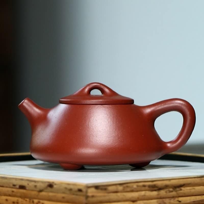 Uredski čajnik klasični kamen čaj čaj lonac ljubičasta glina filtrirani čajni čajnik ljepota čajnik poznata sirova ruda ručno