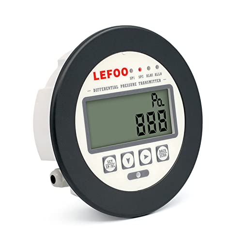 LEFOO diferencijalni regulator tlaka Transducer senzor s alarmom za mjerenje tlaka i monicija tlaka zraka