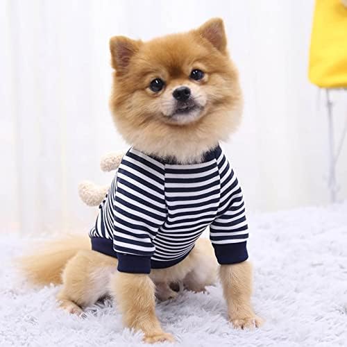 Ruio pse hoodie fleece džep medvjedići psi i mačke čuvaju odjeću jeseni i zima plus runo mali psi topli odjeća za kućne ljubimce