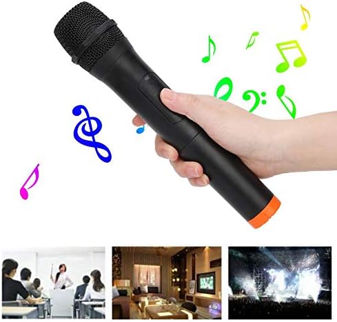 Bežični karaoke mikrofon od ABS-a profesionalni univerzalni prijenosni VHF mikrofon-prijemni mikrofon
