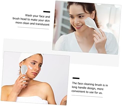 Beavorty silikonski četkica za čišćenje lica za čišćenje lica četka za čišćenje silikona pilinga za žene silikonske čišćenje