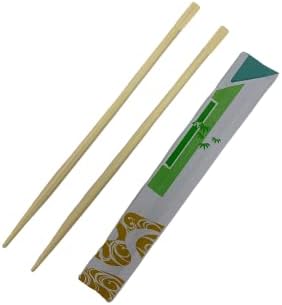 Japanbargain 3776, vrhunska kvaliteta za jednokratnu upotrebu od bambusovog drveta štapića za sjeckalice od 9-inčnih pojedinačnih