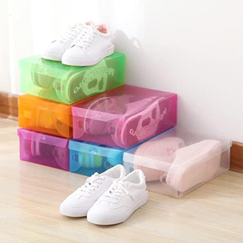 Brewix kutije Organizator Organizator Slovnica prozirna kućica za pokretanje kućica za pohranu igračaka XXCM Clear cipela