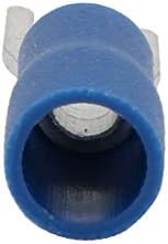 X-DREE 20 Kom Pre izdvojeni U obliku uvijati elektropriključak plave boje za kabel AWG 14-12 (20 kom pre izdvojeni U obliku