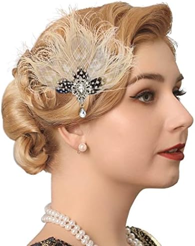 Ukosnica za kosu iz 1920-ih, pokrivalo za glavu od Flapera, gatsbee kristalna traka za glavu, Dodaci za maturalnu zabavu
