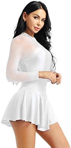 Acsuss žene lirična kornjača figura ledena haljina za klizanje bez leotarda leotard plesne odjeće kostim