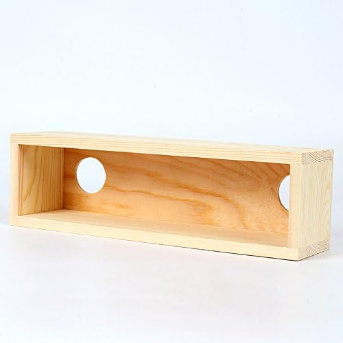 Pravokutni kalup silikona sapuna s drvenom kutijom i prozirnim vertikalnim akrilnim pločama za ručno izrađenu kalupu