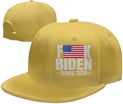 Fuk Joe Biden i Trump 2024 Flag MENS & Womens Stil Sylestall Trucker Hat