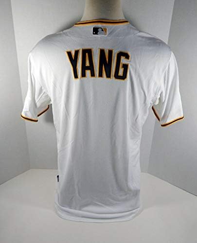2014. Pittsburgh Pirates Yao -hsun Yang Igra izdana White Jersey Kiner P 900 - Igra korištena MLB dresova