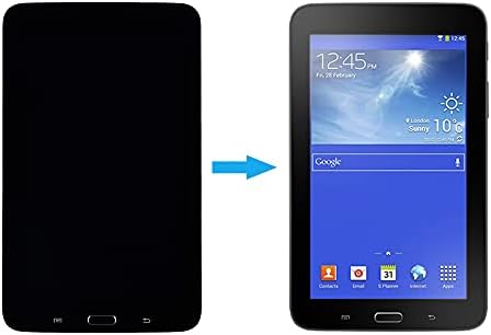 Duotipa LCD zaslon Kompatibilan sa Samsung Galaxy Tab 3 Lite 7.0 SM-T110 7.0 LCD zaslon zaslona zaslona （Black s okvirom）+Alati