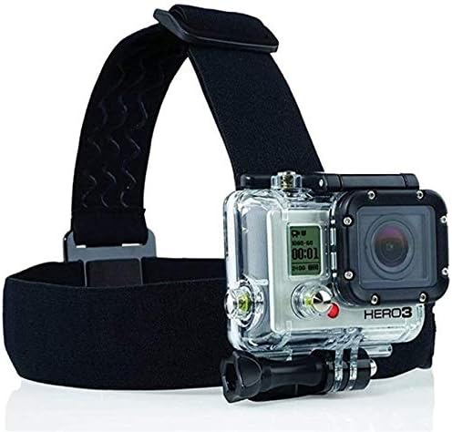 Navitech 8 u 1 Akcijska kombinirana kombinacija Akcijske kamere s crvenim kućištem - kompatibilno s akcijskom kamerom za