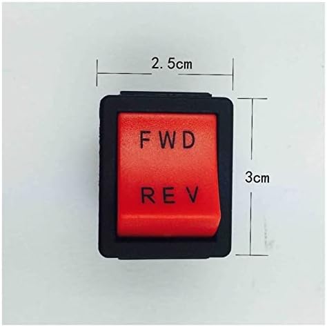 HEIMP ROCKER Switch 5PCS/LOT 6 PIN ROCKER Switch Električni stroj za zavarivanje prekidača 2 Položaj isključivanje FWD-REV