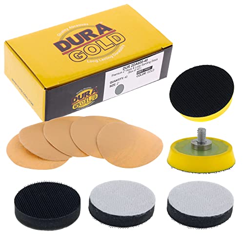 DURA-Gold 2 Diskovi za brušenje-600 grit, kuka i petlja Da podupiruće ploče i jastučići za meku gustoću
