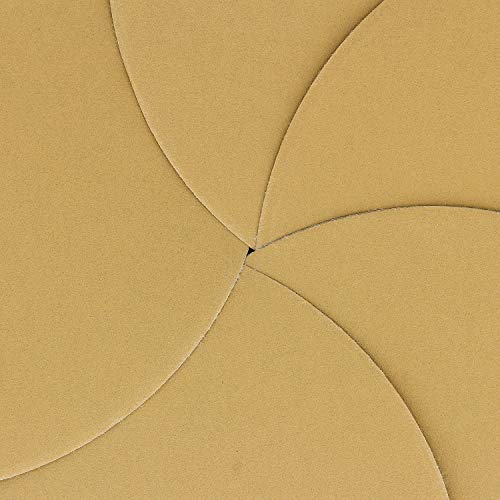 Dura -Gold 6 za brušenje diskova - 400 grit, kuka i petlja za podloga i sučelje meke gustoće sučelja