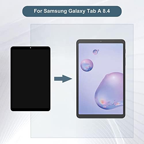 LCD zaslon kompatibilan sa karticom Samsung Galaxy A 8.4 2020 SM-T307 SM-T307U LCD zaslon za zaslon osjetljiv na dodir s